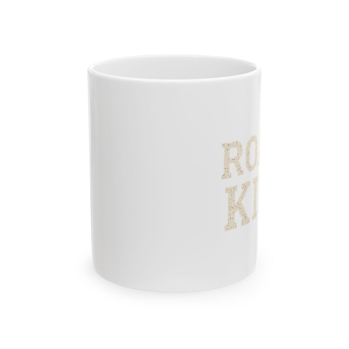 Roach King Pixel Crown | Bug Humor Mug, Retro Gamer Coffee, Funny Gift Cup - alternate angle 1, merchandise