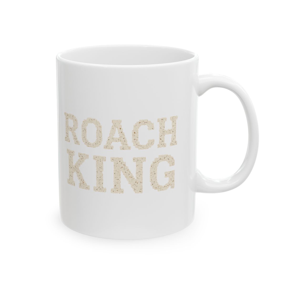 Roach King Pixel Crown | Bug Humor Mug, Retro Gamer Coffee, Funny Gift Cup