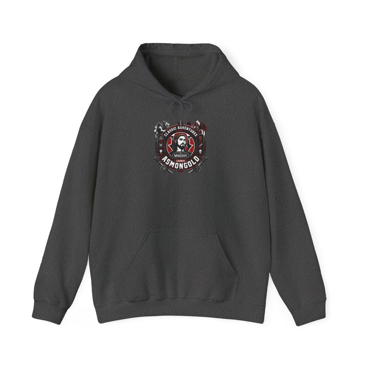 Asmongold "World of Warcraft: Classic Launch" Hoodie - alternate angle 4, merchandise