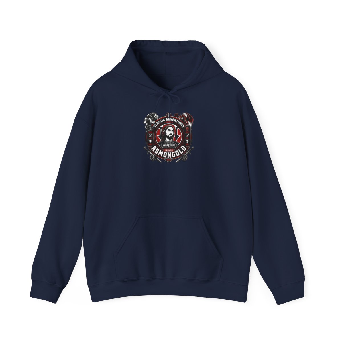 Asmongold "World of Warcraft: Classic Launch" Hoodie - alternate angle 5, merchandise