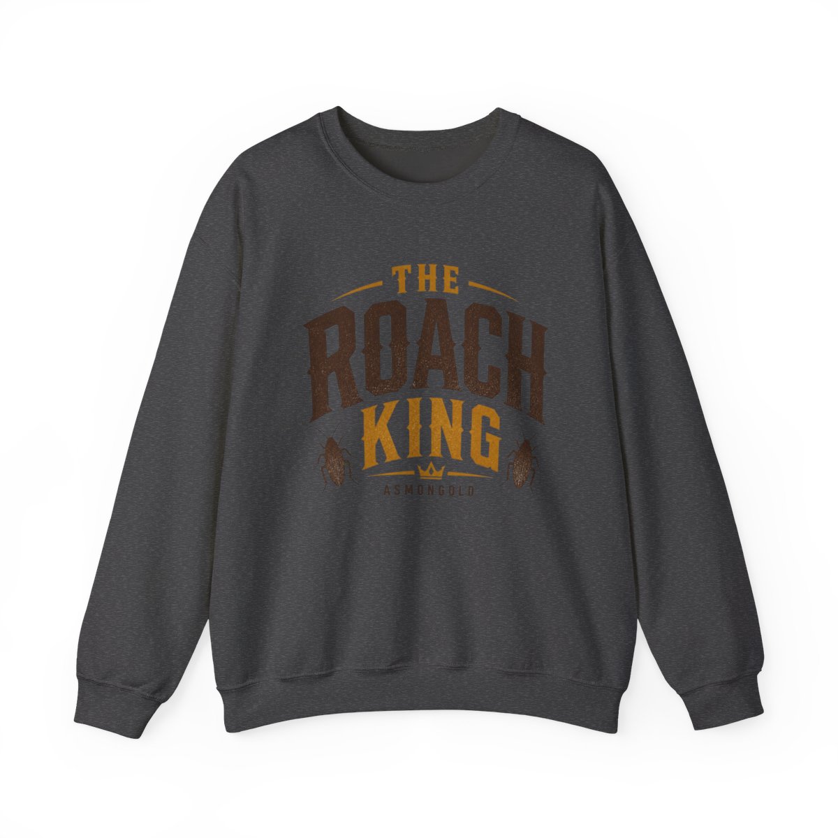 Asmongold "The Roach King" Crewneck - alternate angle 3, merchandise