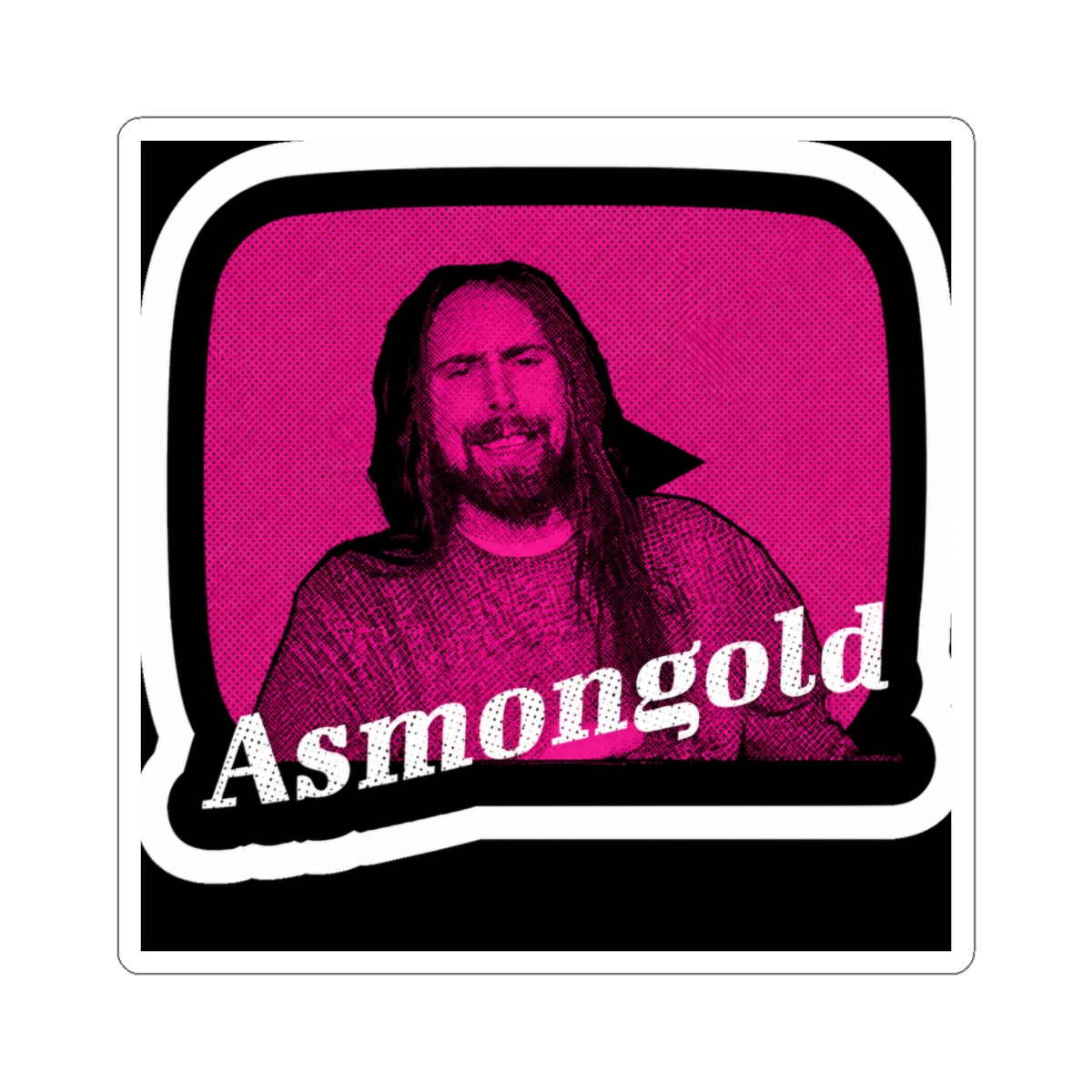 Asmongold Sticker | ZackRawrr / Asmongold